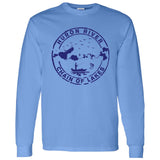 HRCL Fishing Logo Navy - G540 LS T-Shirt 5.3 oz. HRCL Fishing Logo Navy - G540 LS T-Shirt 5.3 oz.