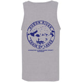 ***2 SIDED***  HRCL FL - Navy Show Me Your Bobbers I'll Show You My Pole - 2 Sided G520 Cotton Tank Top 5.3 oz. ***2 SIDED***  HRCL FL - Navy Show Me Your Bobbers I'll Show You My Pole - 2 Sided G520 Cotton Tank Top 5.3 oz.