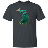 Michigan Roots Green G500B Youth 5.3 oz 100% Cotton T-Shirt Michigan Roots Green G500B Youth 5.3 oz 100% Cotton T-Shirt