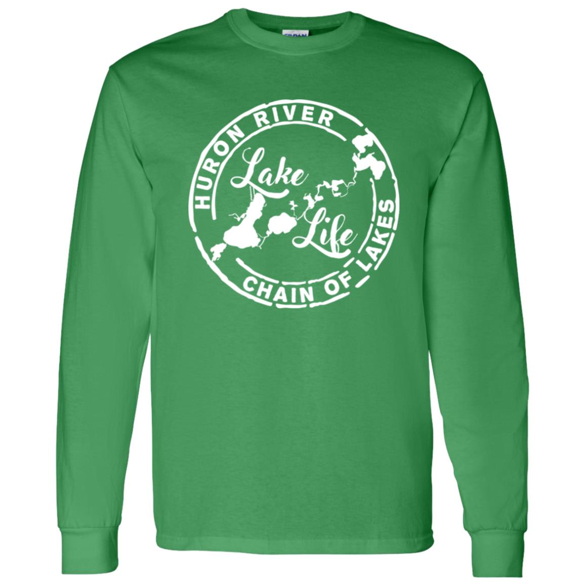 HRCL Lake Life Logo G540 LS T-Shirt 5.3 oz. HRCL Lake Life Logo G540 LS T-Shirt 5.3 oz.