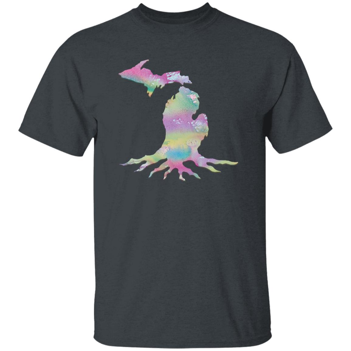 Michigan Roots Pastel G500B Youth 5.3 oz 100% Cotton T-Shirt Michigan Roots Pastel G500B Youth 5.3 oz 100% Cotton T-Shirt