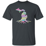 Michigan Roots Pastel G500B Youth 5.3 oz 100% Cotton T-Shirt Michigan Roots Pastel G500B Youth 5.3 oz 100% Cotton T-Shirt