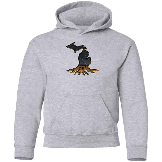 Michigan Roots Dark G185B Youth Pullover Hoodie
