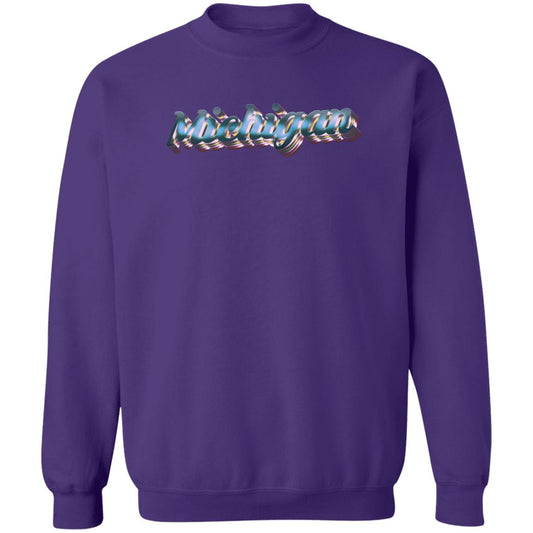 Michigan 2 G180 Crewneck Pullover Sweatshirt