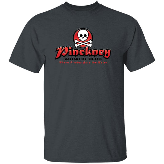 Pinckney Aquatic Club - B, W & R, G500B Youth 5.3 oz 100% Cotton T-Shirt