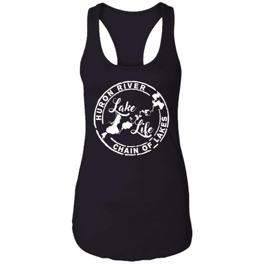 HRCL Lake Life Logo NL1533 Ladies Ideal Racerback Tank