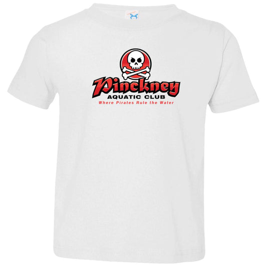 Pinckney Aquatic Club - B, W & R, 3321 Toddler Jersey T-Shirt
