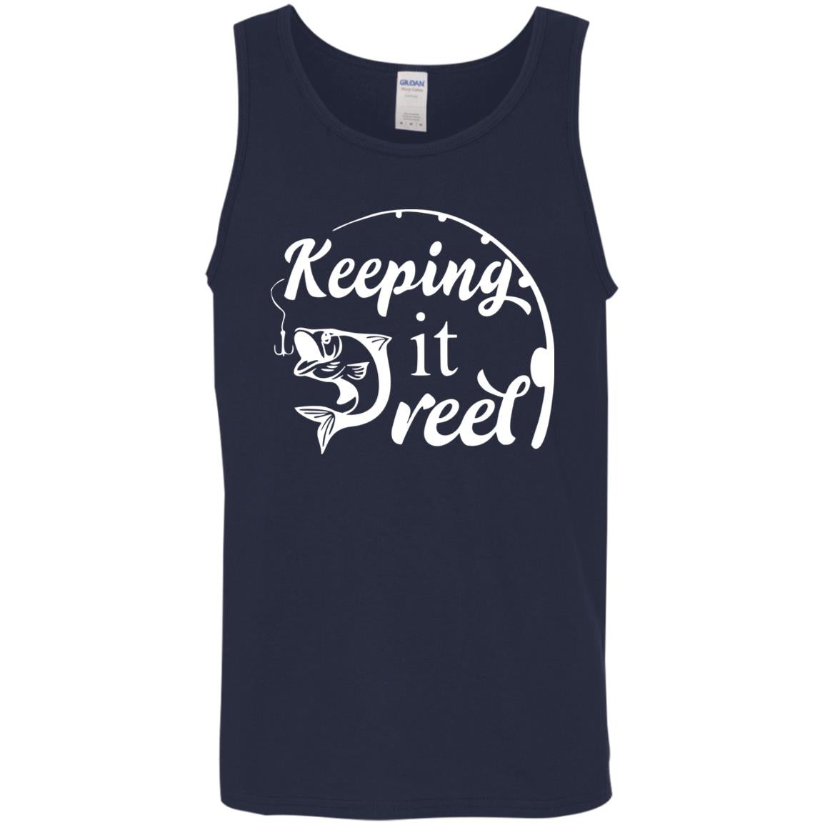 ***2 SIDED***  HRCL FL - Keeping it Reel - 2 Sided G520 Cotton Tank Top 5.3 oz. ***2 SIDED***  HRCL FL - Keeping it Reel - 2 Sided G520 Cotton Tank Top 5.3 oz.