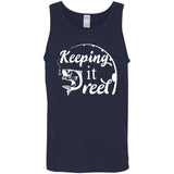 ***2 SIDED***  HRCL FL - Keeping it Reel - 2 Sided G520 Cotton Tank Top 5.3 oz. ***2 SIDED***  HRCL FL - Keeping it Reel - 2 Sided G520 Cotton Tank Top 5.3 oz.