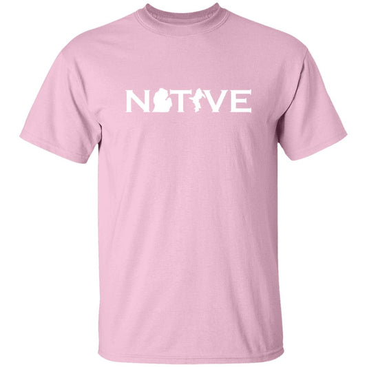 MI Native - White G500 5.3 oz. T-Shirt