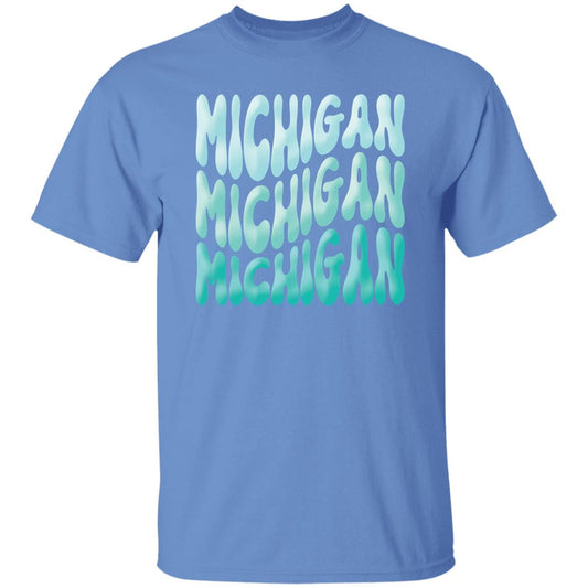 Michigan - Turquoise Colors G500 5.3 oz. T-Shirt