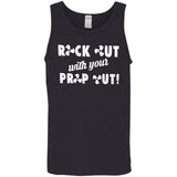 ***2 SIDED***  HRCL FL - Rock Out with your Prop Out - 2 Sided G520 Cotton Tank Top 5.3 oz. ***2 SIDED***  HRCL FL - Rock Out with your Prop Out - 2 Sided G520 Cotton Tank Top 5.3 oz.