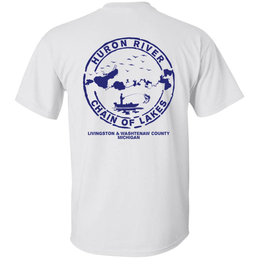 ***2 SIDED***  HRCL FL - Navy Boat.... Bust Out Another Thousand - 2 Sided G500 5.3 oz. T-Shirt