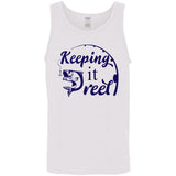 ***2 SIDED***  HRCL FL - Keeping it Reel - 2 Sided G520 Cotton Tank Top 5.3 oz. ***2 SIDED***  HRCL FL - Keeping it Reel - 2 Sided G520 Cotton Tank Top 5.3 oz.