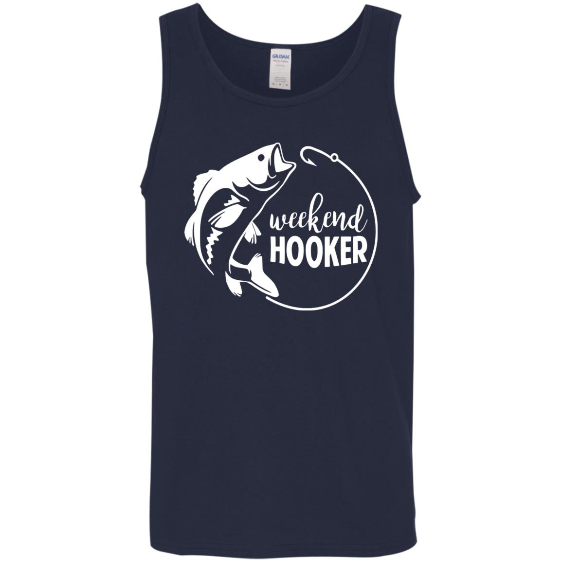 ***2 SIDED***  HRCL FL - Weekend Hooker - 2 Sided G520 Cotton Tank Top 5.3 oz. ***2 SIDED***  HRCL FL - Weekend Hooker - 2 Sided G520 Cotton Tank Top 5.3 oz.