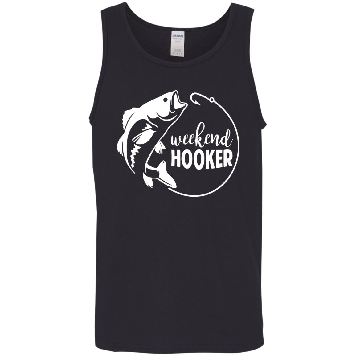 ***2 SIDED***  HRCL FL - Weekend Hooker - 2 Sided G520 Cotton Tank Top 5.3 oz. ***2 SIDED***  HRCL FL - Weekend Hooker - 2 Sided G520 Cotton Tank Top 5.3 oz.