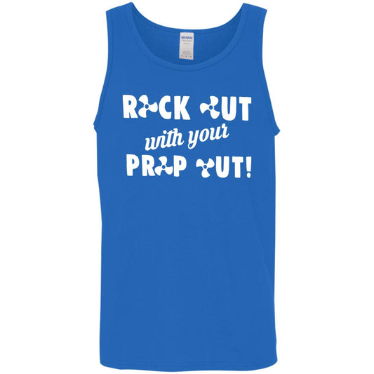 ***2 SIDED***  HRCL FL - Rock Out with your Prop Out - 2 Sided G520 Cotton Tank Top 5.3 oz.