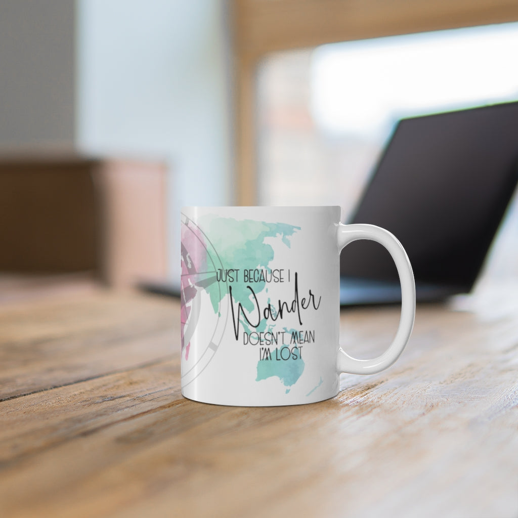 Not All Who Wander 11oz Mug Not All Who Wander 11oz Mug