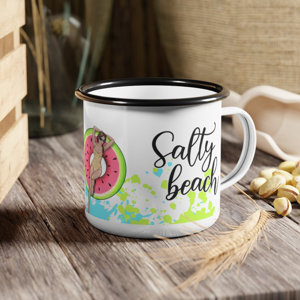 Salty Beach Camp Mug Salty Beach Camp Mug