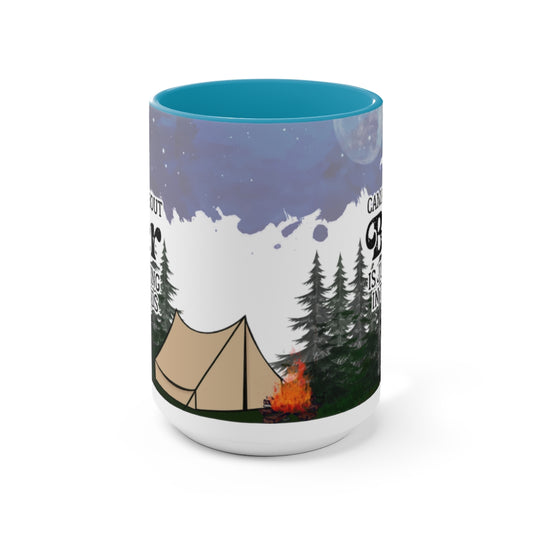 Camping Without Beer 15oz Mug