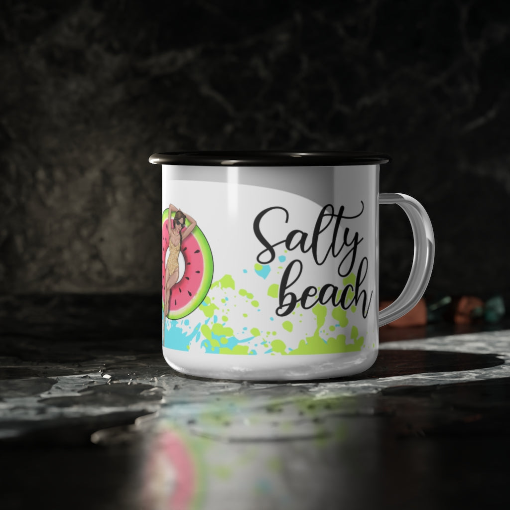 Salty Beach Camp Mug Salty Beach Camp Mug