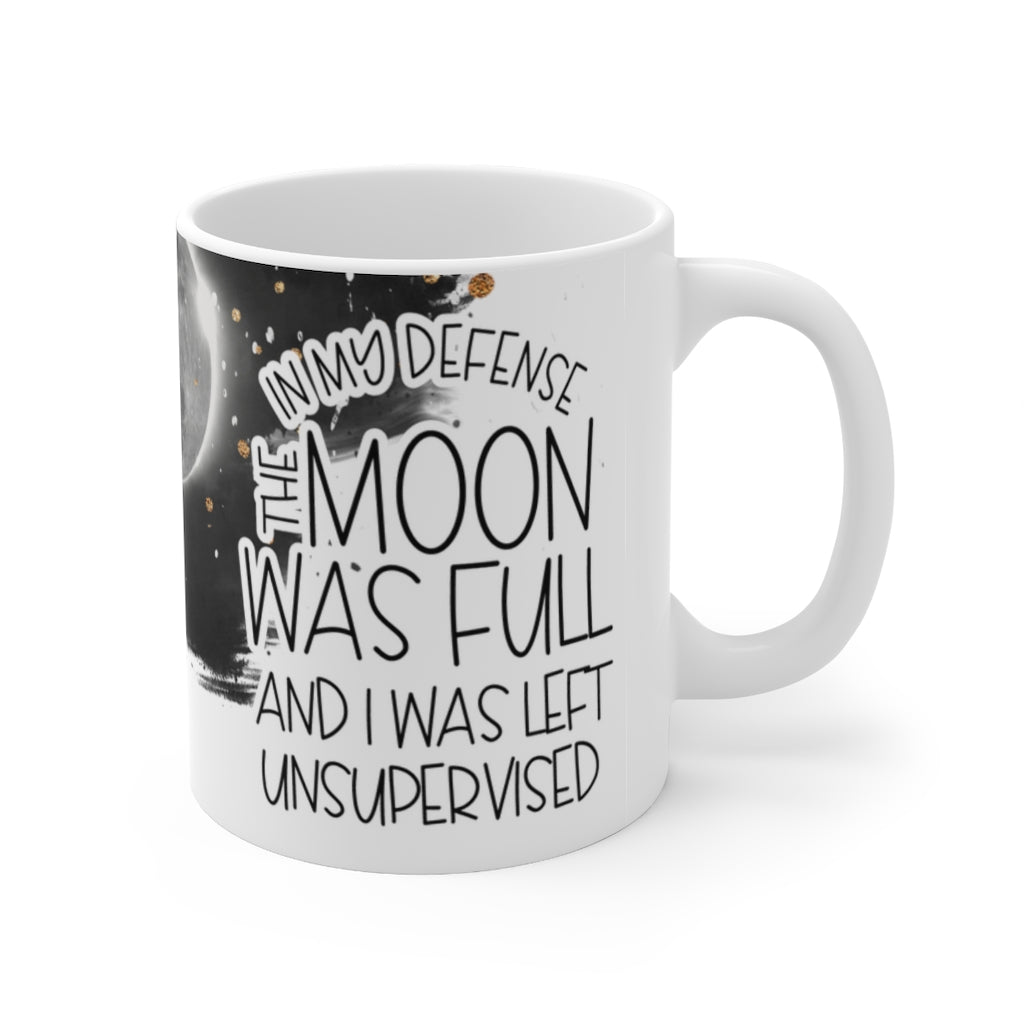 Moon Was Full 11oz Mug Moon Was Full 11oz Mug