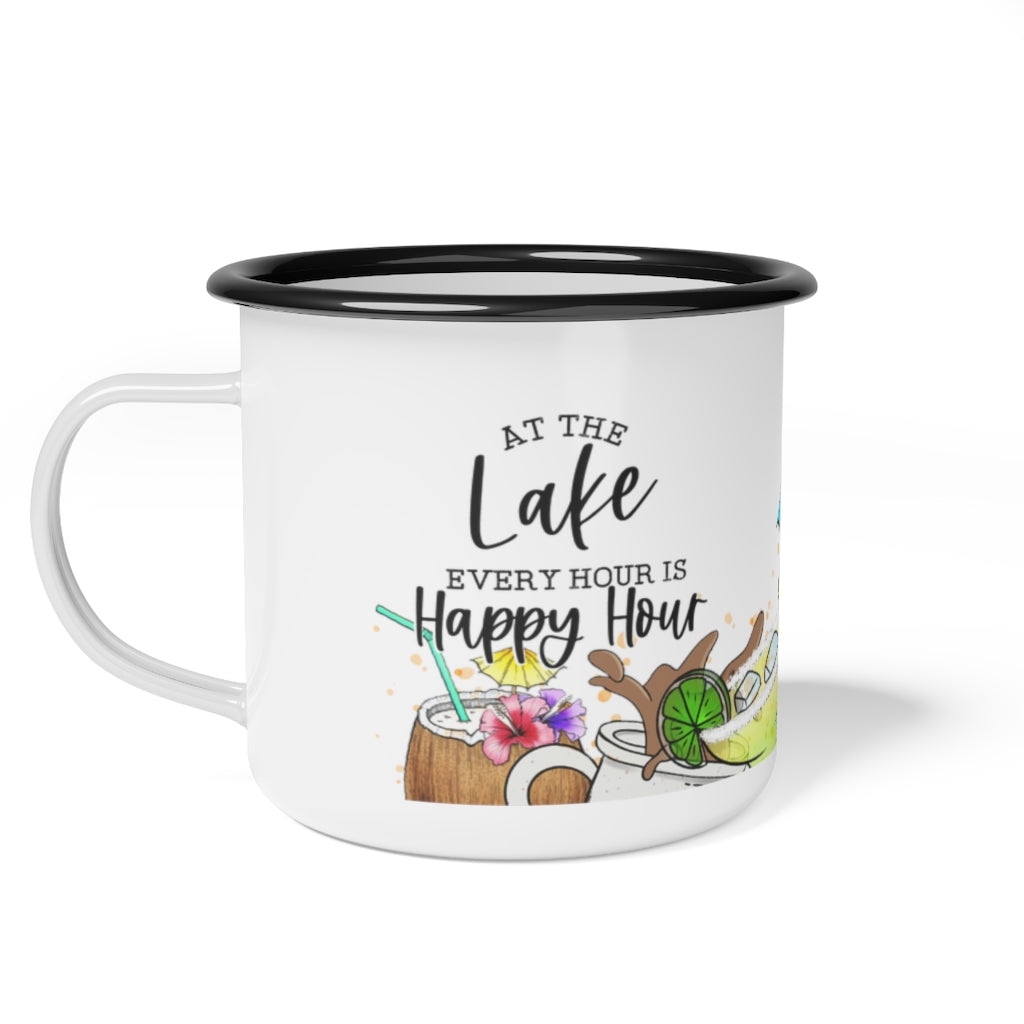 Every Hour Is Happy Hour Camp Mug Every Hour Is Happy Hour Camp Mug