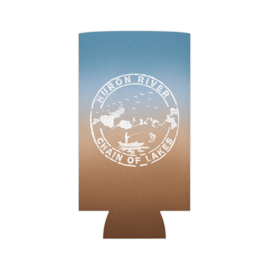 ***2 SIDED***  Regular & Slim Can Coolers 2 Sided - Happy Hour - HRCL FL