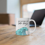 Boat Waves Sunrays 11oz Mug Boat Waves Sunrays 11oz Mug