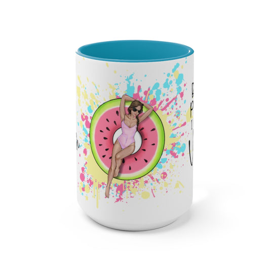 Beach Please I Need A Vacation 15oz Mug