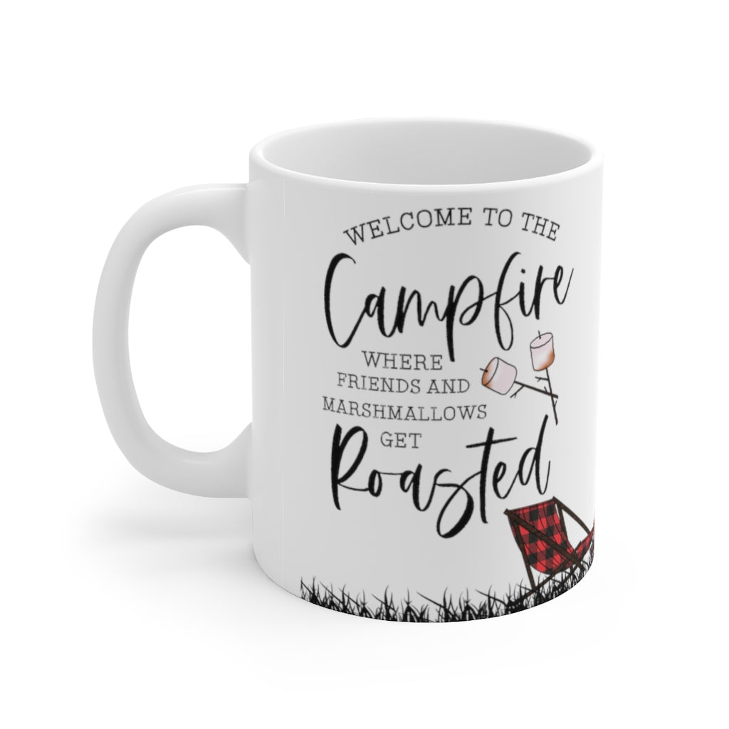 Welcome To The Campfire 11oz Mug Welcome To The Campfire 11oz Mug