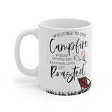 Welcome To The Campfire 11oz Mug Welcome To The Campfire 11oz Mug