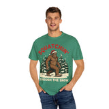 Squatchin Through The Snow Premium T-Shirt - Unisex