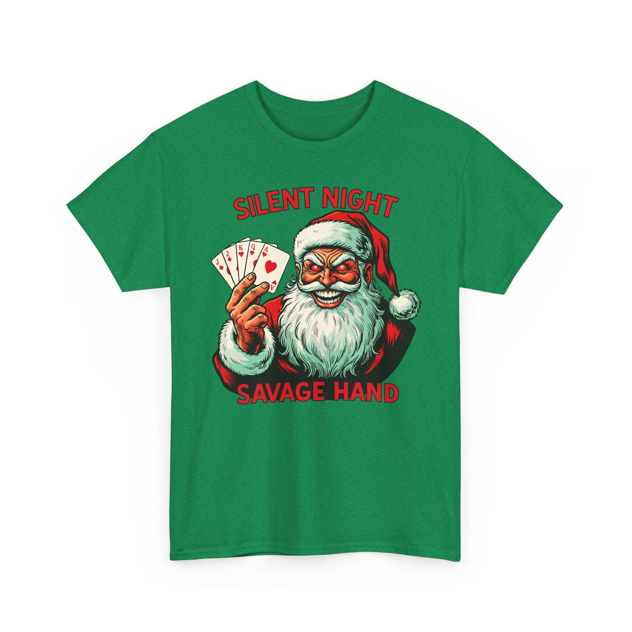 Silent Night Savage Hand Basic T-Shirt - Unisex