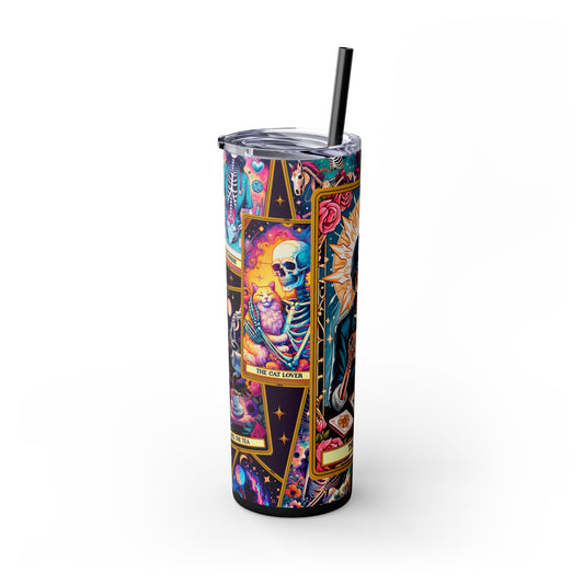The Boss 1 Skinny Steel Tumbler with Straw, 20oz