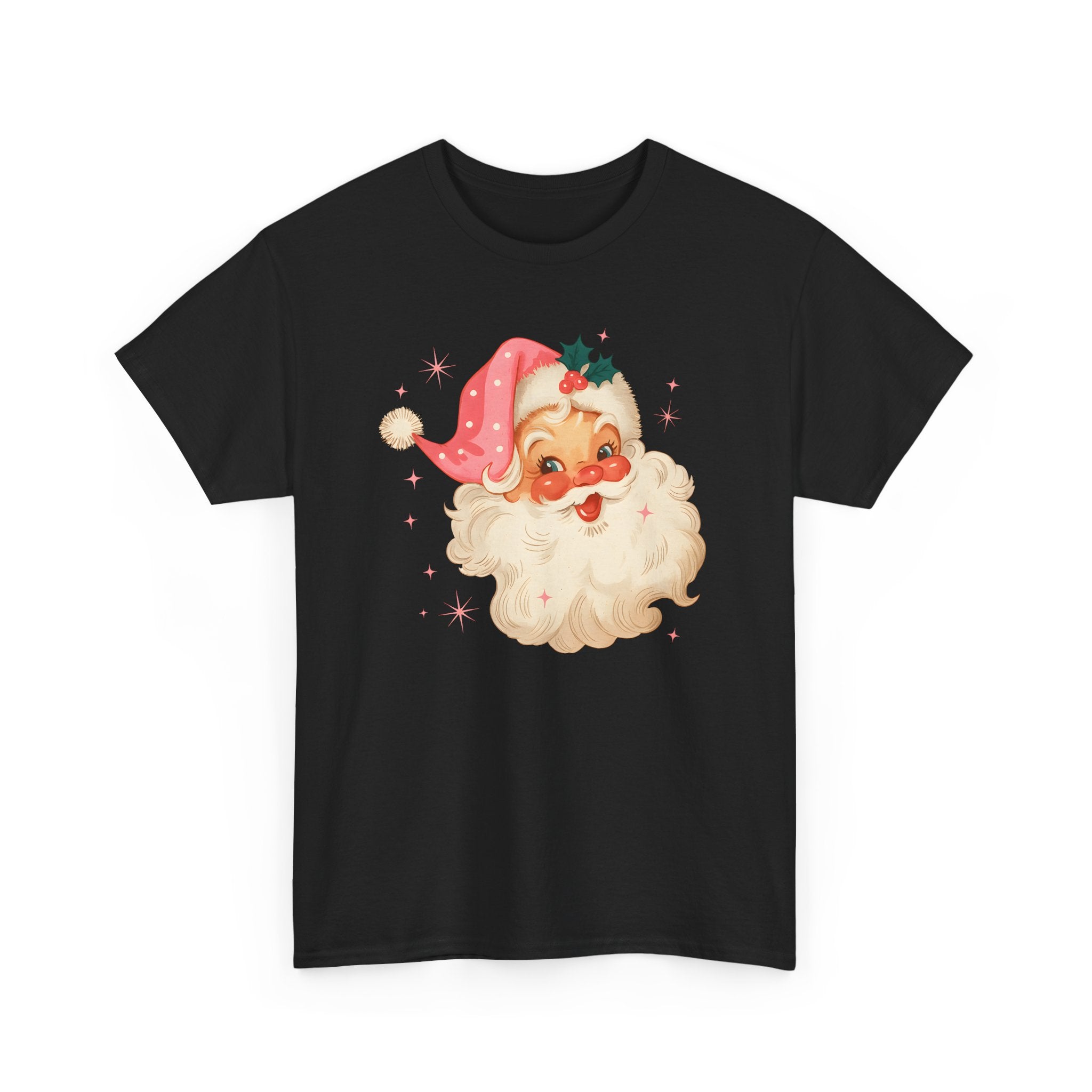 Pink Santa Basic T-Shirt - Unisex
