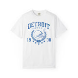 Detroit Football 1930 Blue Premium T-Shirt - Unisex
