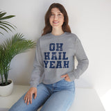 Oh Hail Yeah Blue Crewneck Sweatshirt - Unisex