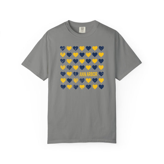 Wolverines Hearts Premium T-Shirt - Unisex