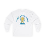 Unisex Ultra Cotton Long Sleeve Tee - Your Logo, Your Brand