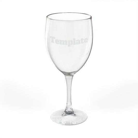 Update Personalized Engraved 10.5oz Wine Glass
