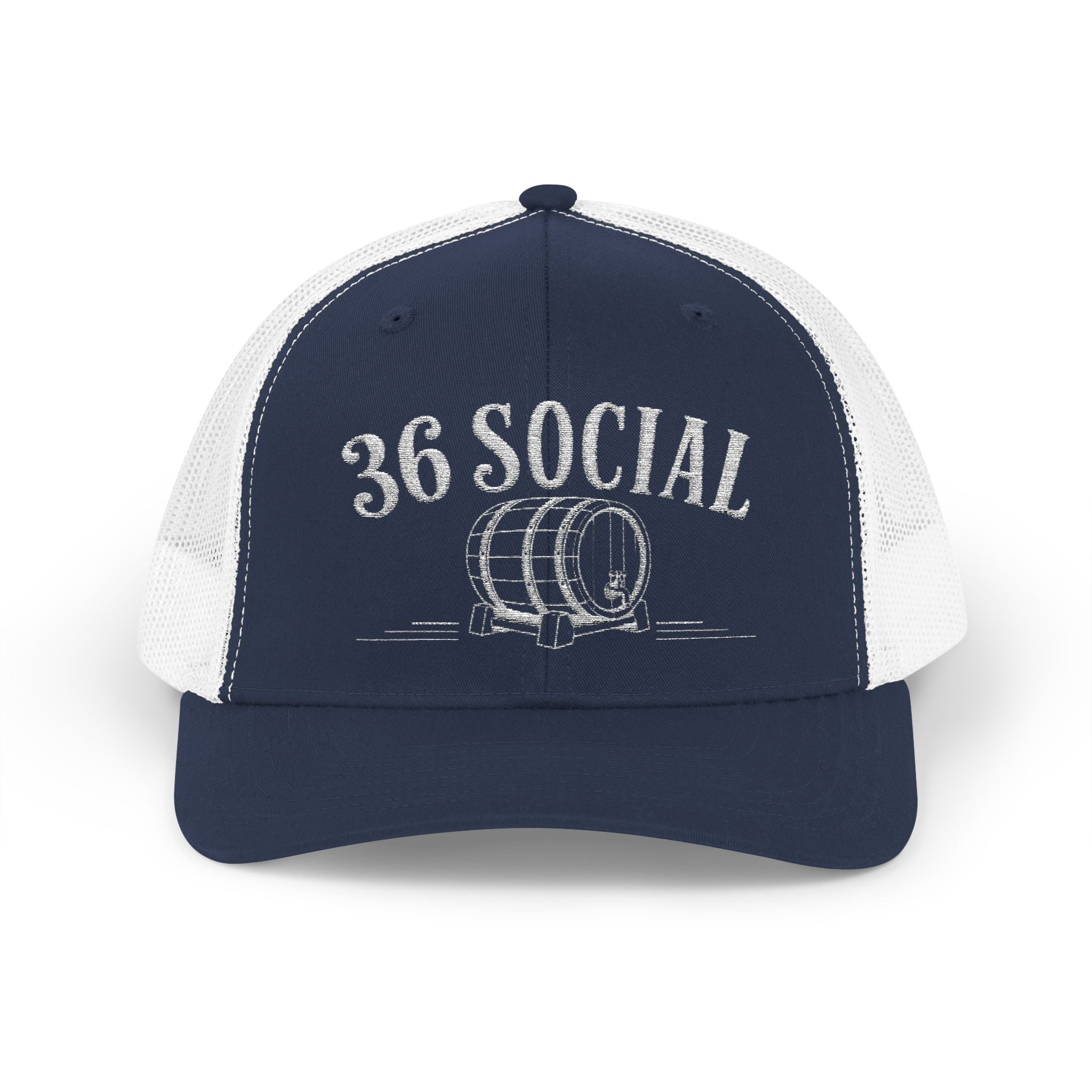 Snapback Trucker Cap - Embroidered - 36 Social
