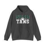 Spartans Football Green & White Hoodie - Unisex