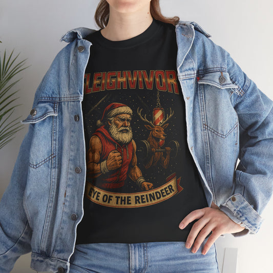 Sleighvivor Eye of the Reindeer Firefly Basic T-Shirt - Unisex