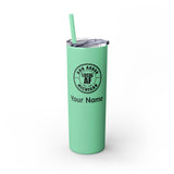 Ann Arbor Local AF Skinny Steel Tumbler with Straw - 20oz
