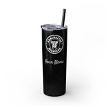 Manchester Local AF Skinny Steel Tumbler with Straw - 20oz