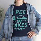 Basic T-Shirt - Unisex - I Pee In Lakes Retro