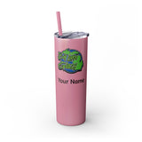 Skinny Steel Tumbler with Straw - 20oz - Big Lake Glass