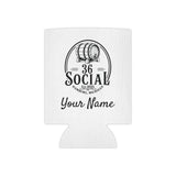 36 Social Logo 2 SL Can Cooler - Regular - White (Satisfy)