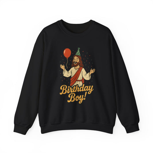 Birthday Boy Crewneck Sweatshirt - Unisex